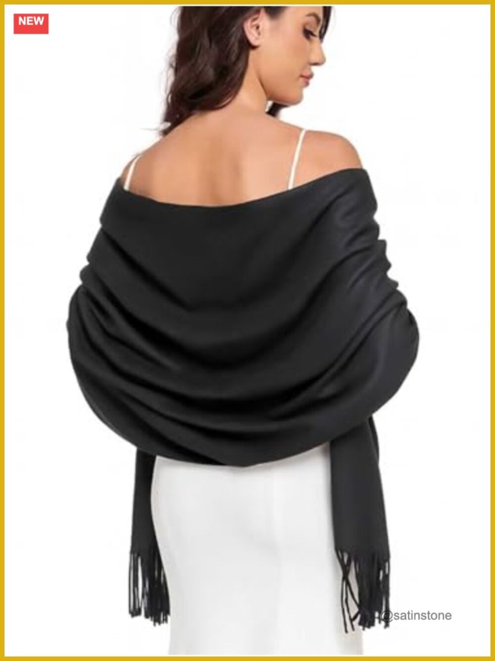 Pashmina Shawl and Wraps for Women Evening Dresses Wedding Scarfs